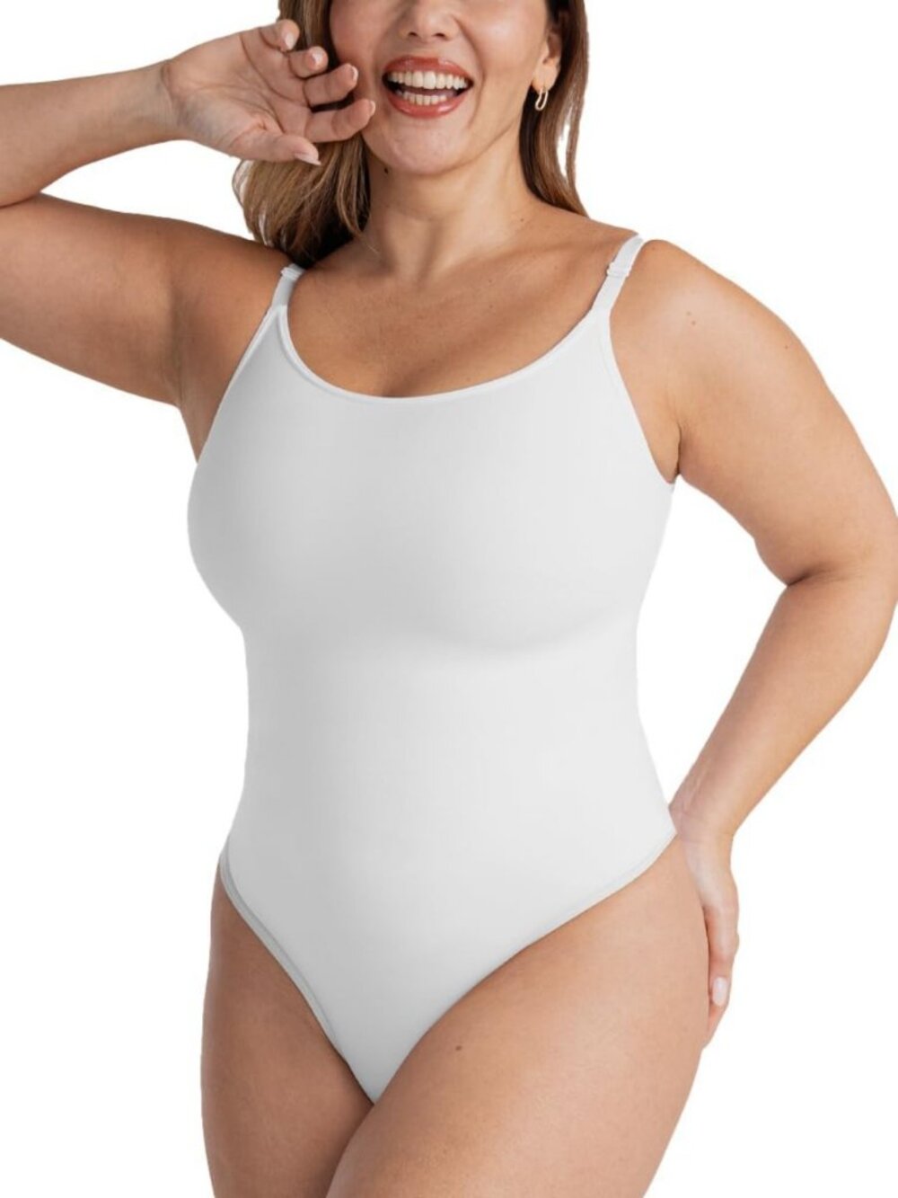 Women's Tummy Control Thong Bodysuit & Brief Shapewear - Smooth, Comfortable Fit